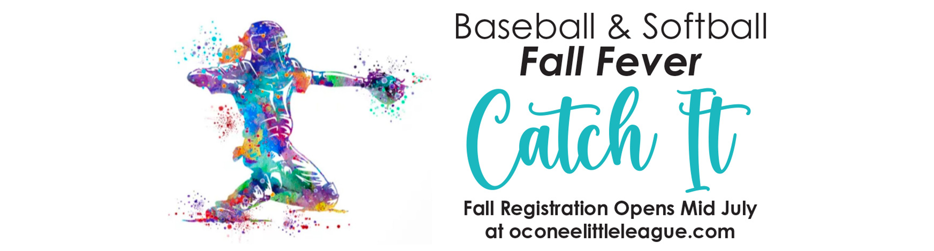 Fall Baseball & Softball Registration
