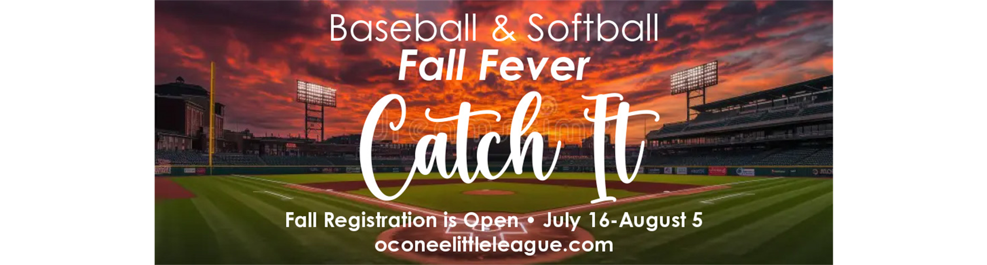 Fall Baseball & Softball Registration